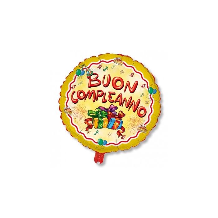 Dolce Fiesta Palloncino Mylar Supershape Buon Compleanno