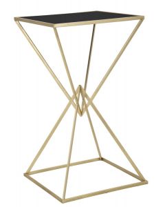 TAVOLO PIRAMIDE ORO 60X60X105CM.