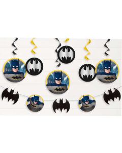 FESTONE E DECORAZIONI PENDENTI BATMAN PZ.7