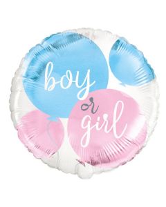 18inch GENDER REVEAL FOIL BALLOON.