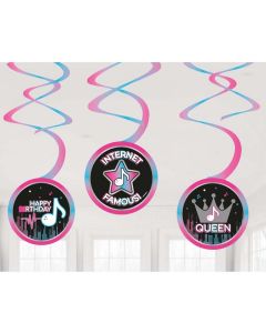 DECORAZIONE A GIRANDOLA TIK TOK.