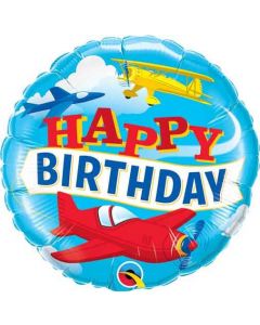 18 INCH BIRTHDAY AEROPLANES