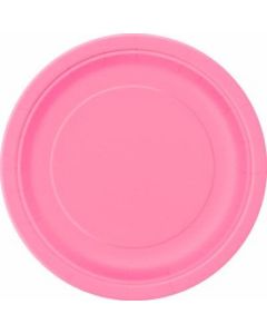 PIATTI MONOCOLORE 22CM ROSA PZ.16