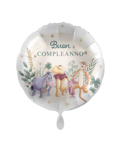 PALLONCINO DF MYLAR 18" WINNIE POOH'S BIRTHDAY PARTY