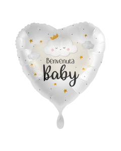 PALLONCINO MYLAR DF BENVENUTA BABY LITTLE CLOUD