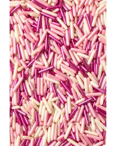 SPRINKLES BASTONCINI RODS MIX PINK 100GR