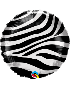 PALLONCINO MYLAR ZEBRA STRIPES