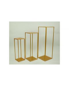 ALZATE IN FERRO COLOR ORO PZ.3