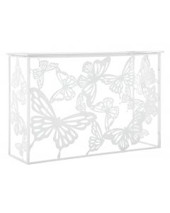 CONSOLE BIANCO BUTTERFLY 121X41X81cm