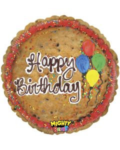 PALLONCINO MYLAR JUNIOR SHAPE HAPPY BIRTHDAY COOKIE CAKE