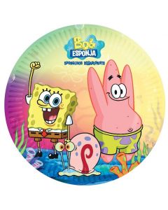PIATTINI SPONGEBOB 18CM PZ.8 