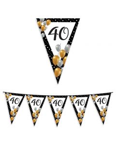 FESTONE BANDIERINA 40°COMPLEANNO