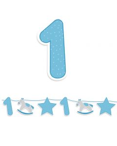 FESTONE KIT MAXI 1°COMPLEANNO CELESTE