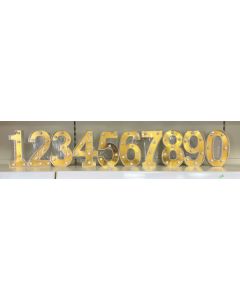 NUMERI IN PLASTICA A LED