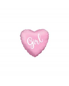 PALLONCINI MICRO SHAPE CUORE 4" GIRL PZ.5
