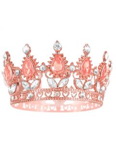 CORONA ROSA GOLD 10CM