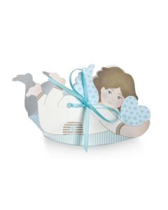 SCATOLINE ANGIOLETTO CELESTE SDRAIATO 6x4x10cm PZ.10 17450C