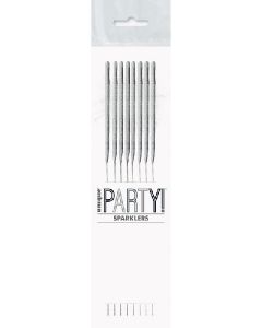 STELLINE SCINTILLANTI ARGENTO PZ.8