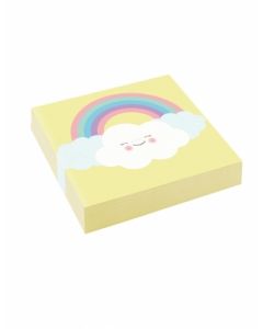 TOVAGLIOLO RAINBOW AND CLOUD 25x25CM PZ.20