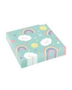 TOVAGLIOLO RAINBOW AND CLOUD 33x33CM PZ.20