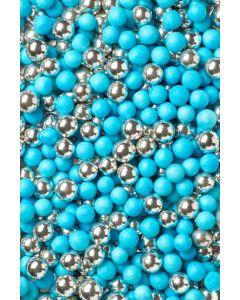PERLINE IN ZUCCHERO 10MM MIX BLUE 90GR