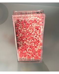 SPRINKLES SFERICI ROSA E BIANCO 80GR