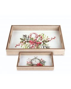 SET 2 VASSOI SVEGLIA BASTONCINI