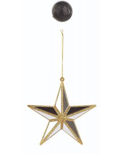 STELLA SPECCHIATA ORO DA APPENDERE 