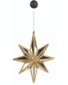 STELLA SPECCHIATA ORO DA APPENDERE 