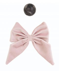 FIOCCO VELLUTO ROSA CON ADESIVO 