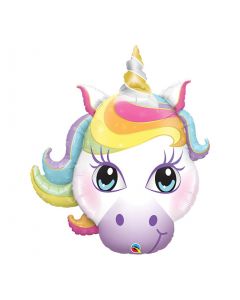 PALLONCINO MYLAR SUPERSHAPE UNICORNO