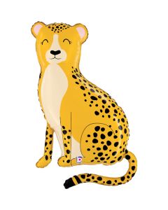 PALLONCINO MYLAR SUPERSHAPE JUNGLE CHEETAH