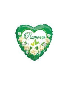 PALLONCINI MYLAR 9" MINI SHAPE PROMESSA FLOWERS PZ.5