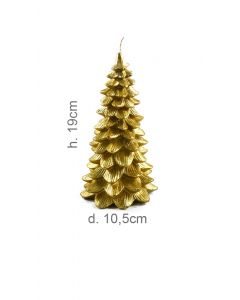 CANDELA ALBERO DI NATALE GOLD