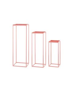 ALZATE IN FERRO ROSA