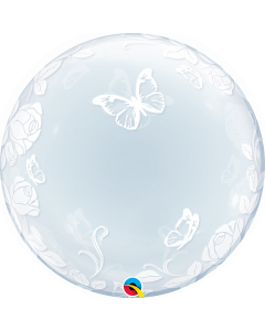 DECO BUBBLE FIORI E FARFALLE