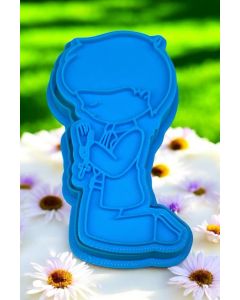 TAGLIA PASTA DF PRIMA COMUNIONE BIMBO SEDUTO