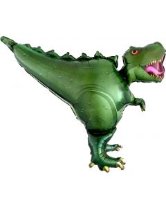 PALLONCINO MYLAR SUPERSHAPE DINOSAURO T-REX