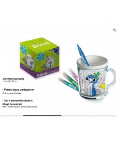 TAZZA PORTAPENNE STITCH