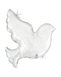 PALLONCINO MYLAR SUPERSHAPE COLOMBA WEDDING