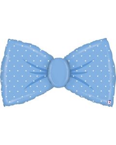 PALLONCINO MYLAR SUPERSHAPE FIOCCO CELESTE