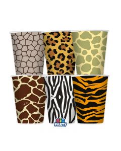 BICCHIERI MIX 250cc ANIMALIER PZ.6 76555