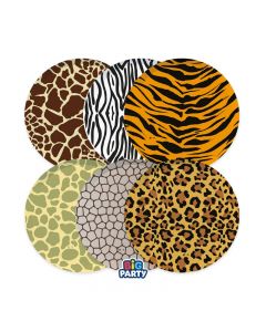PIATTI MIX 24CM ANIMALIER PZ.6 76553