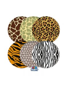 PIATTI MIX 18CM ANIMALIER PZ.6 76554