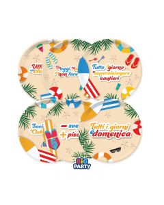 PIATTI MIX PENSIONE 18CM PZ.6 76589