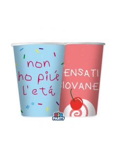 BICCHIERI CAKE PARTY PZ.6 76623