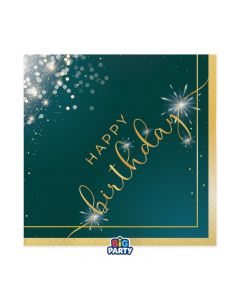 TOVAGLIOLI HAPPY BIRTHDAY GLAMOUR 33x33CM PZ.16 76617