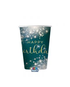 BICCHIERI HAPPY BIRTHDAY GLAMOUR PZ.6 76616