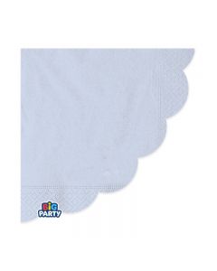 TOVAGLIOLI 33x33CM WAVY CELESTE BABY PZ.16 76664