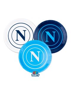 PIATTI MIX SSC NAPOLI 18CM PZ.6 66101